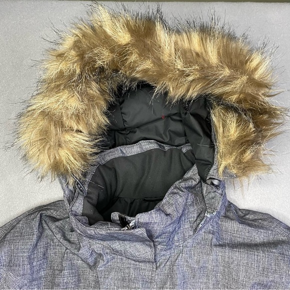 Helly Hansen Parka Removable Hood Grey Women’s Size Medium - Picture 3 of 15